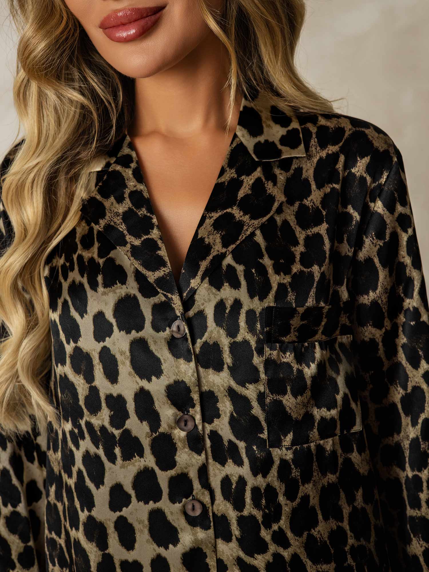 [Leopard] SilkSilky-DK Nightshirt 005