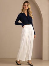 [Hvid] SilkSilky-DK Womens Pants 006