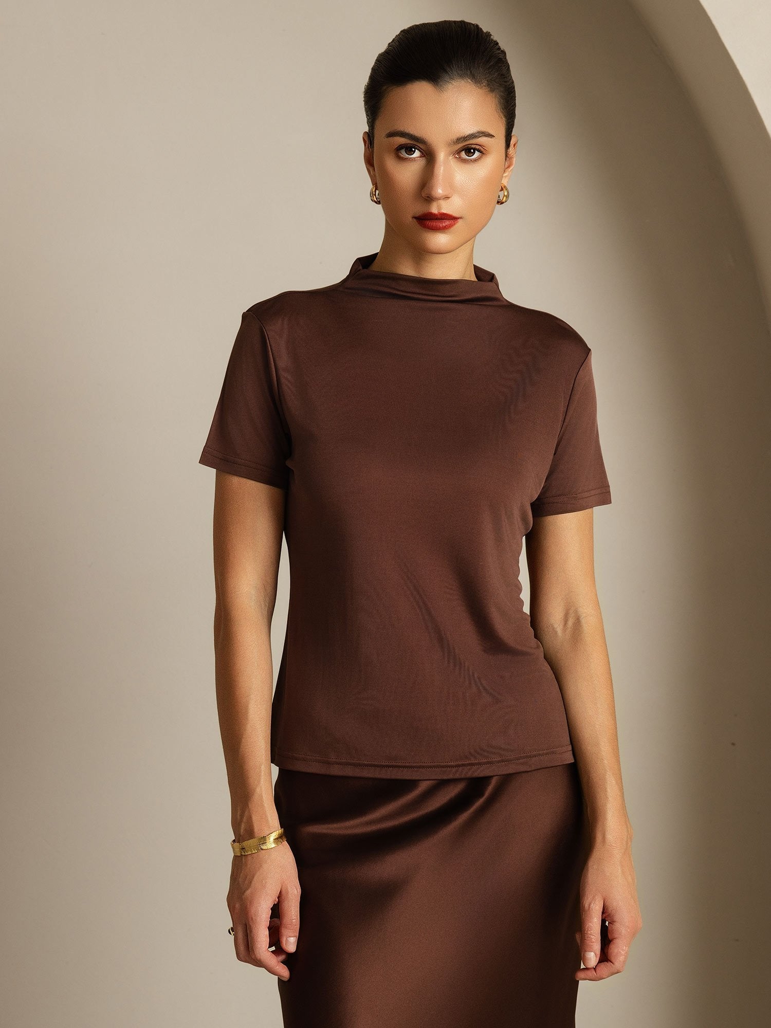 [Kaffe] SilkSilky-DK Silke Womens T-Shirt 003