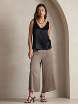 [Sort] SilkSilky-DK Sleeveless V Neck Camisole Top 001