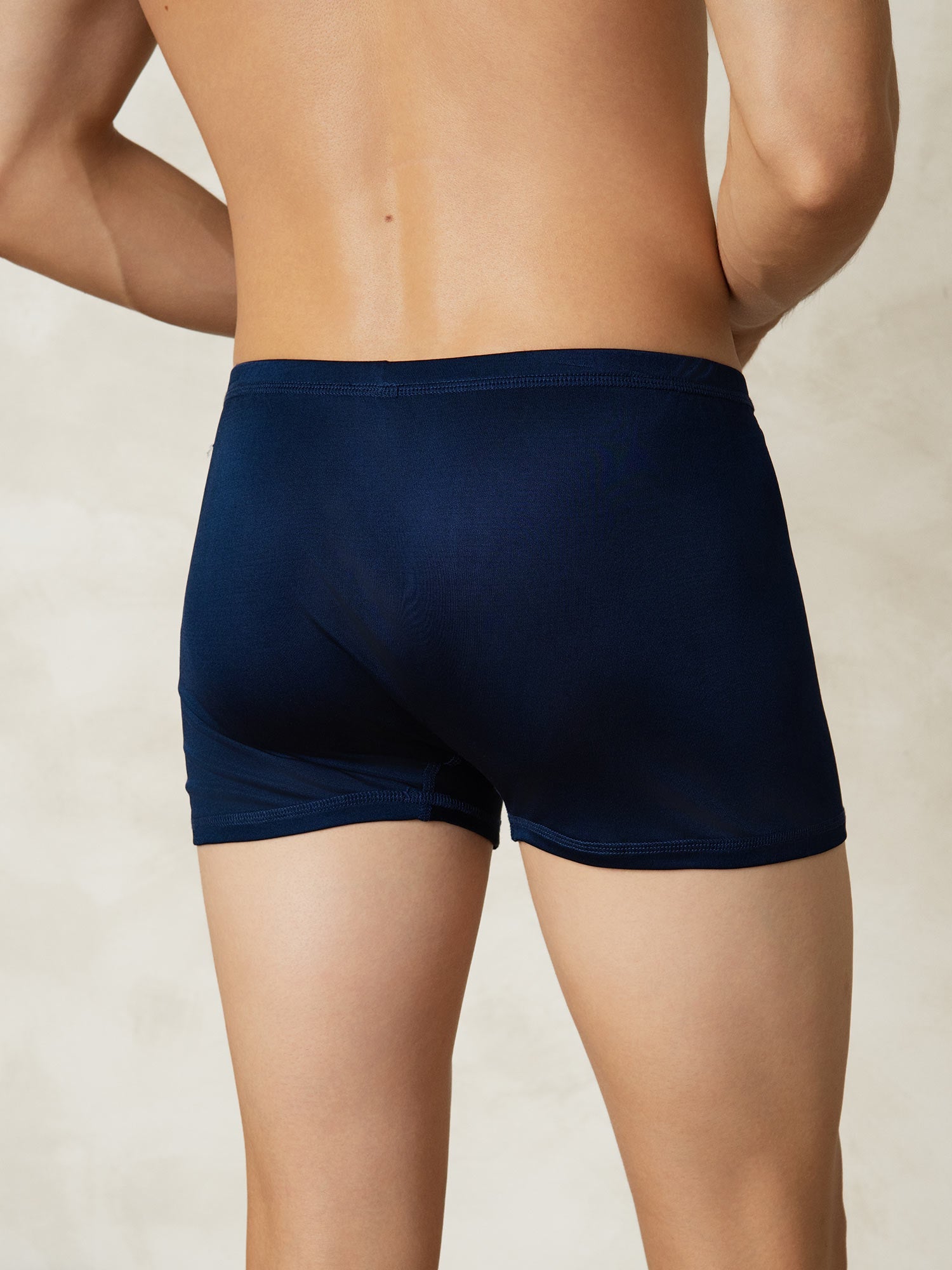 [Mørkeblå] SilkSilky-DK Mens Underwear 002