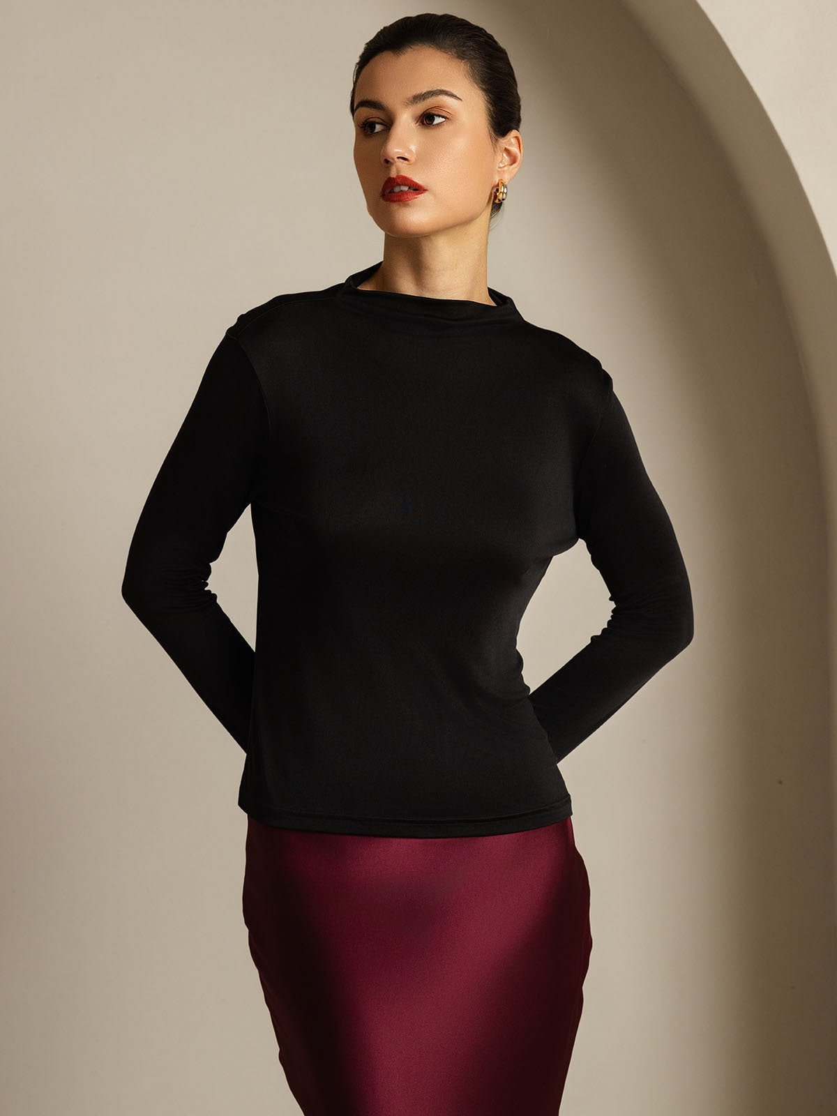 [Sort] SilkSilky-DK Silke Womens T-Shirt 008