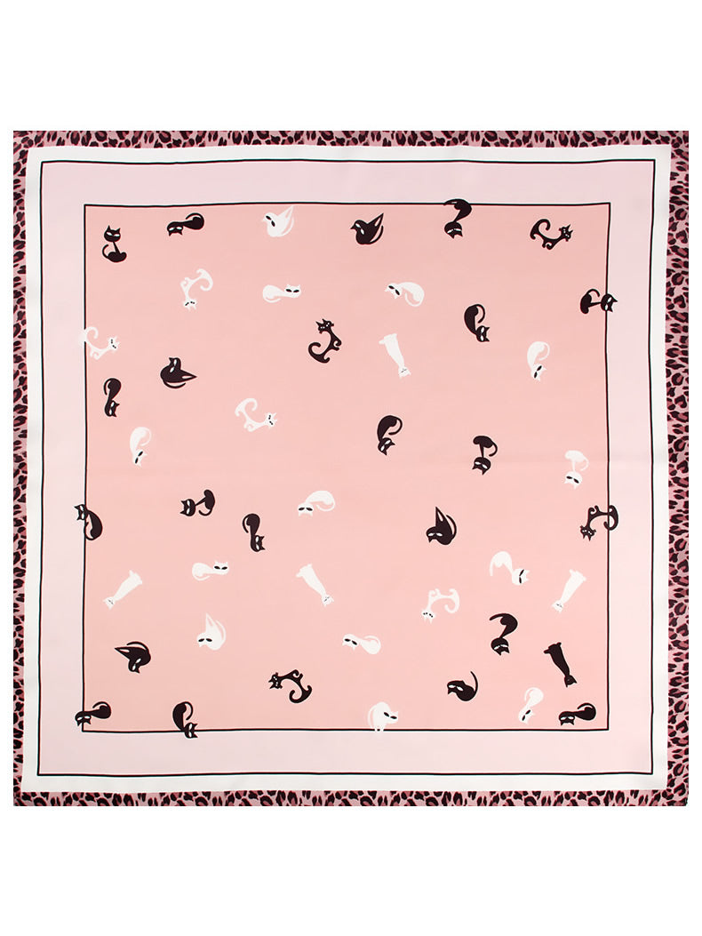 [P032] SilkSilky-DK Pure Silk Scarf 002
