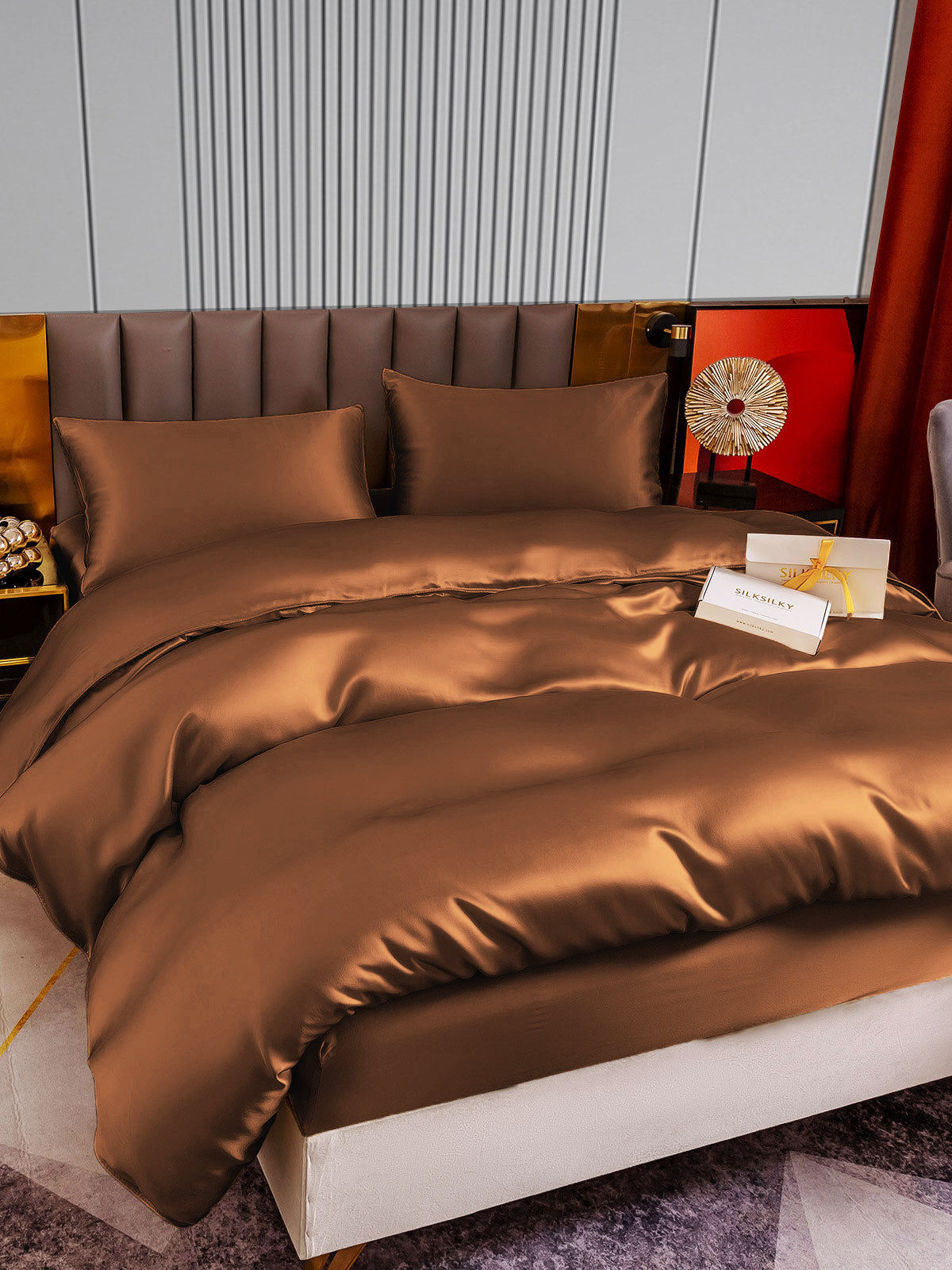 [Kaffe] SilkSilky-DK 22Momme Bedding Set 004