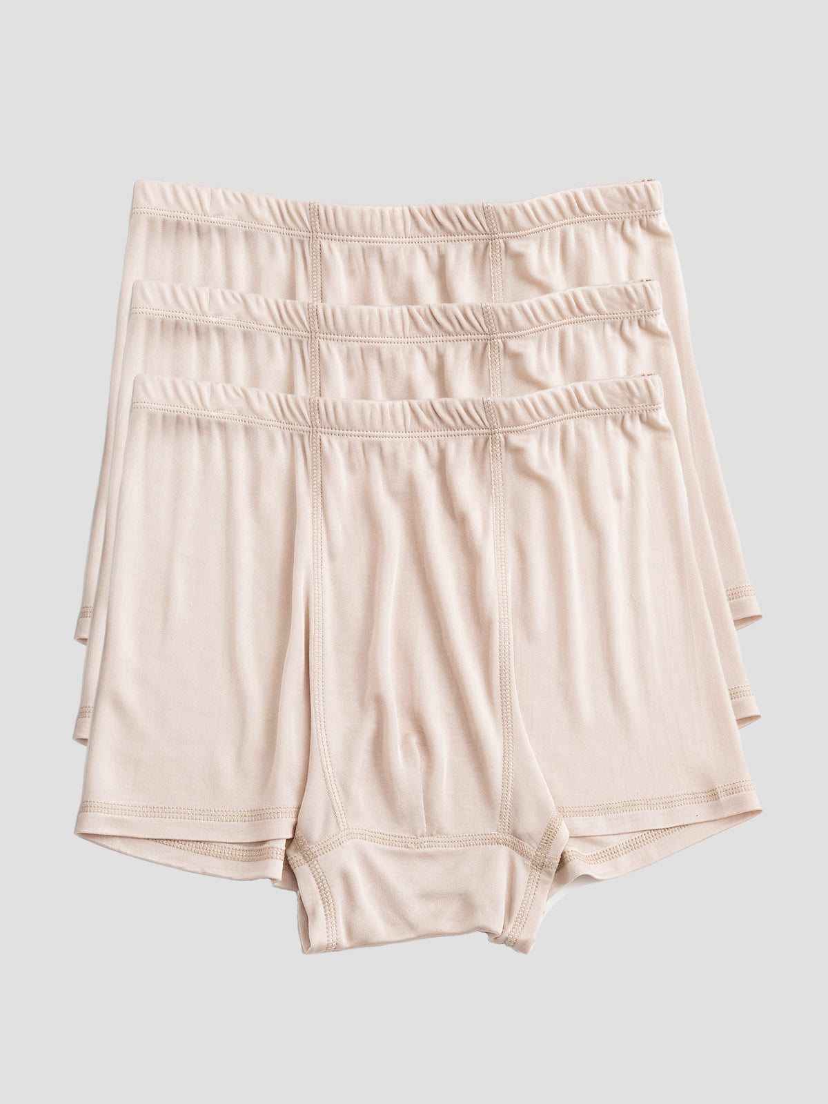 [Beige] SilkSilky-DK Mens Underwear 002