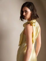 [Lysegul] SilkSilky-DK Sleeveless Halter Kjole 002