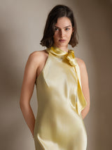 [Lysegul] SilkSilky-DK Sleeveless Halter Kjole 004