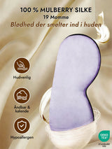 [Lavendel] SilkSilky-DK Øjenmaske 003