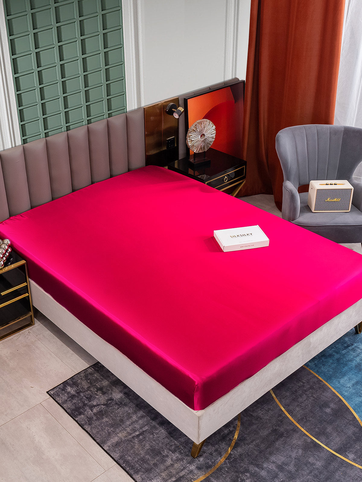 [Vin] SilkSilky-DK 25Momme Sheet 001
