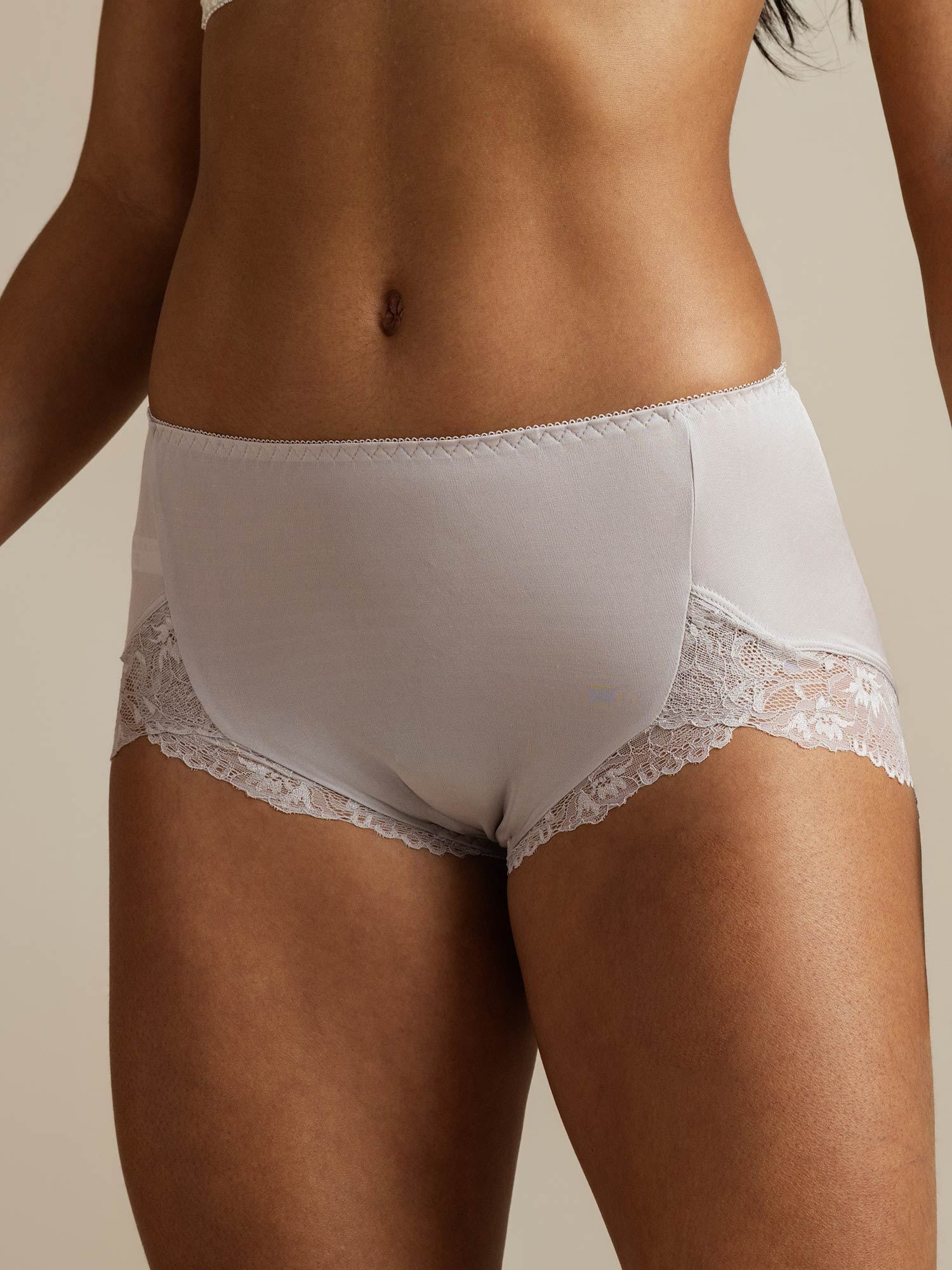 [Grå] SilkSilky-DK Silke Panty 003,