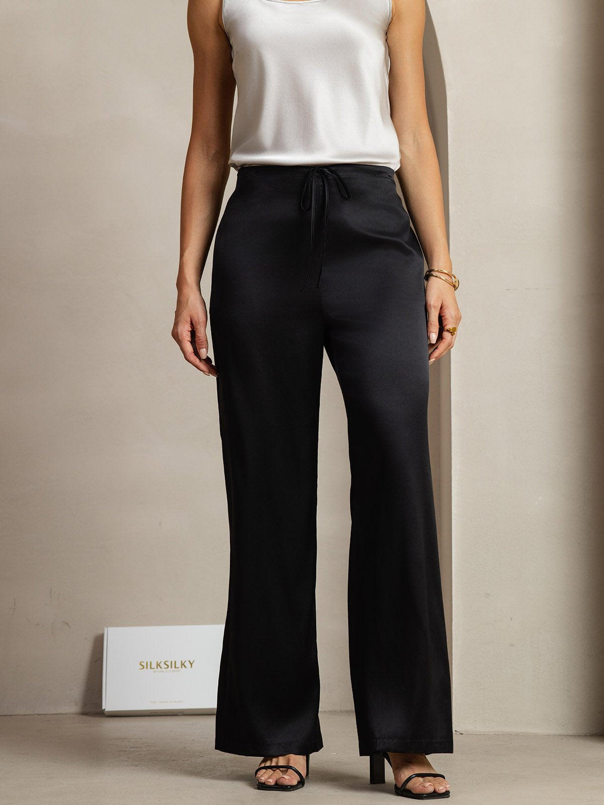 [Sort] SilkSilky-DK 19Momme Silke Womens Pants 003