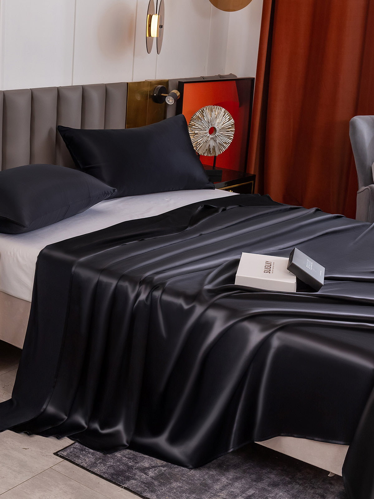 [Sort] SilkSilky-DK 19Momme Bedding Set 004