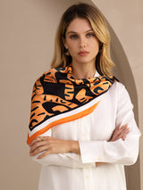 [Sort Tiger] SilkSilky-DK Scarf 005