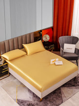 [Champagne] SilkSilky-DK 22Momme Sengesæt 002
