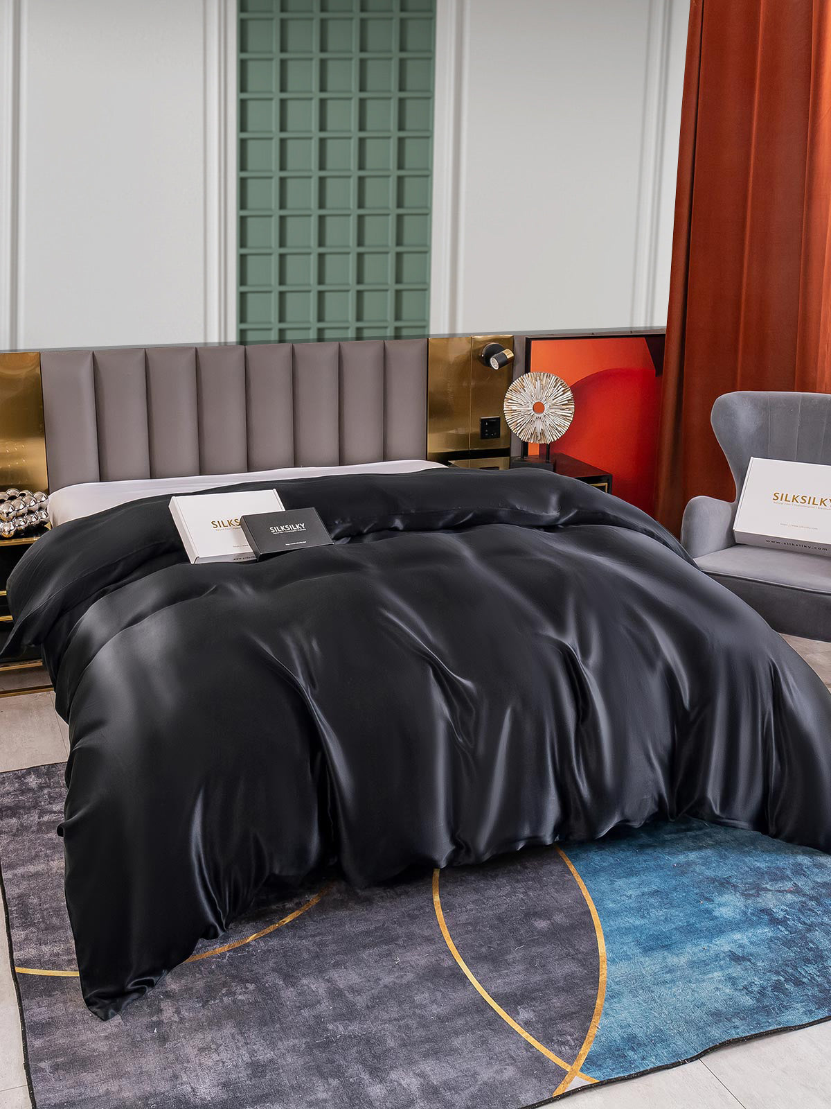 [Sort] SilkSilky-DK 25Momme Duvet Cover 004