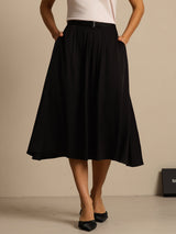[Sort] SilkSilky-DK Nederdel 001
