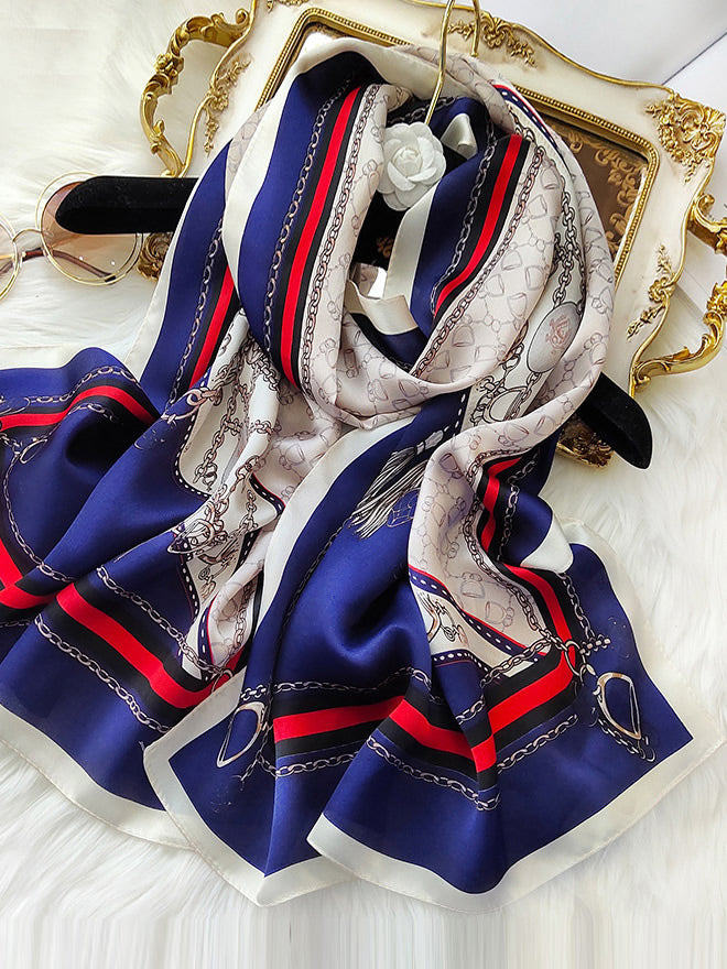 [P024] SilkSilky-DK Scarf 001,