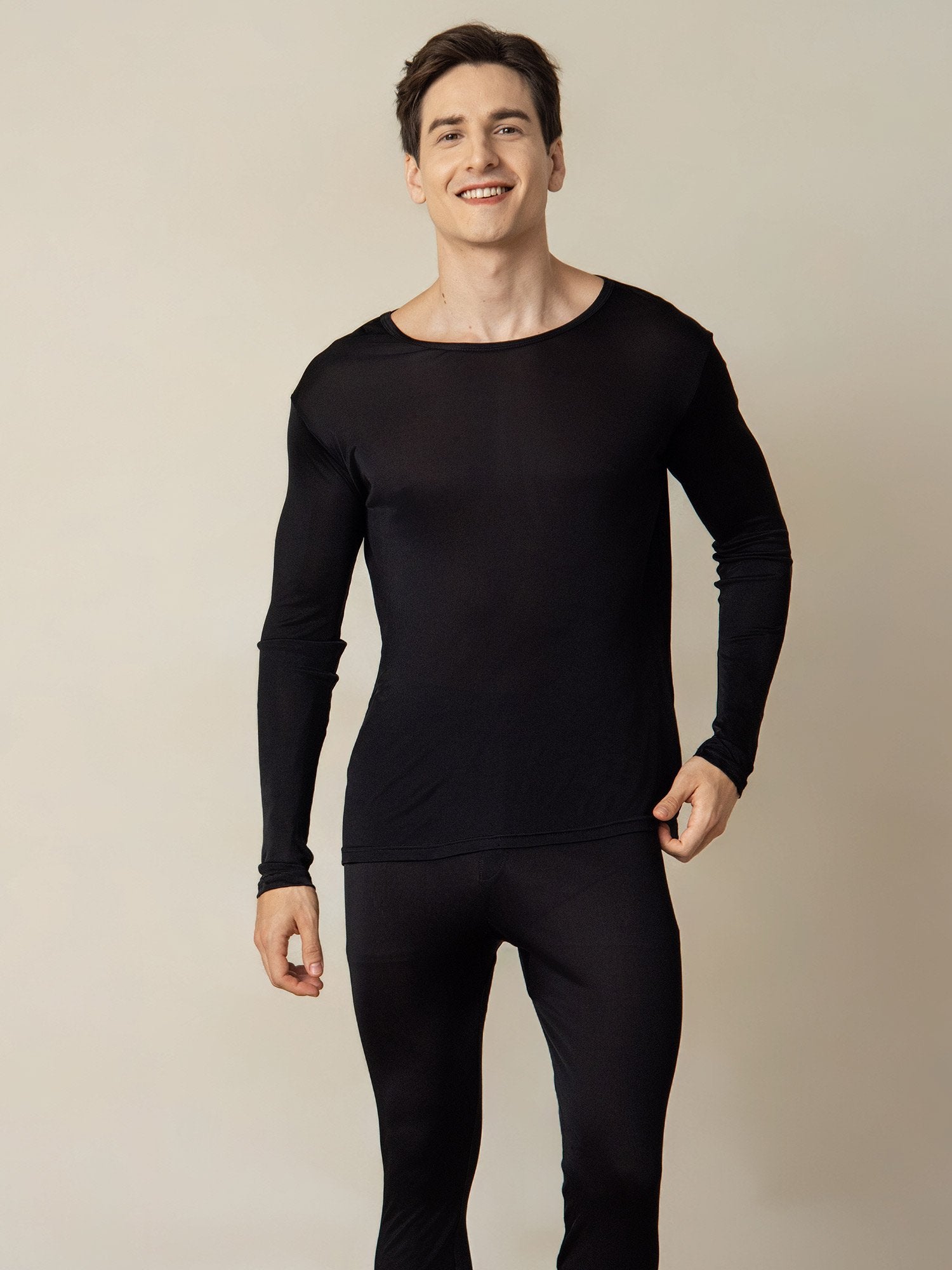 [Sort] SilkSilky-DK Silke Mens Pajamas 004
