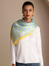 [Blå Banan] SilkSilky-DK Scarf 002