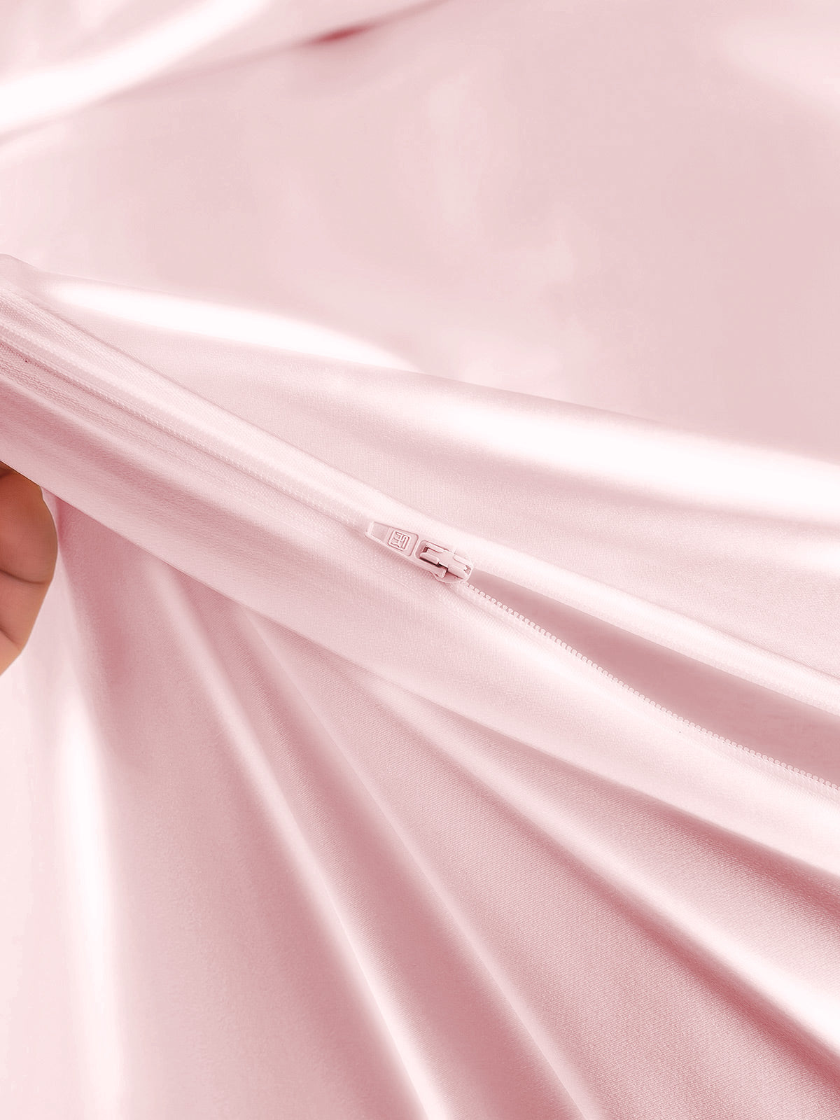 [Lyserød] SilkSilky-DK 25Momme Duvet Cover 005
