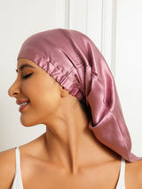 [Bleg Mauve] SilkSilky-DK Sovehætte 004