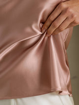 [Toscana] SilkSilky-DK Sleeveless V Neck Camisole Top 004