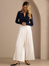 [Hvid] SilkSilky-DK Womens Pants 007