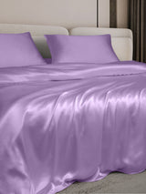 [Lavendel] SilkSilky-DK 19Momme Sengesæt 003
