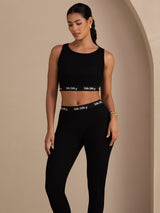 [Sort] SilkSilky-DK Sleeveless Crew Neck Women's Outfit Sets 005