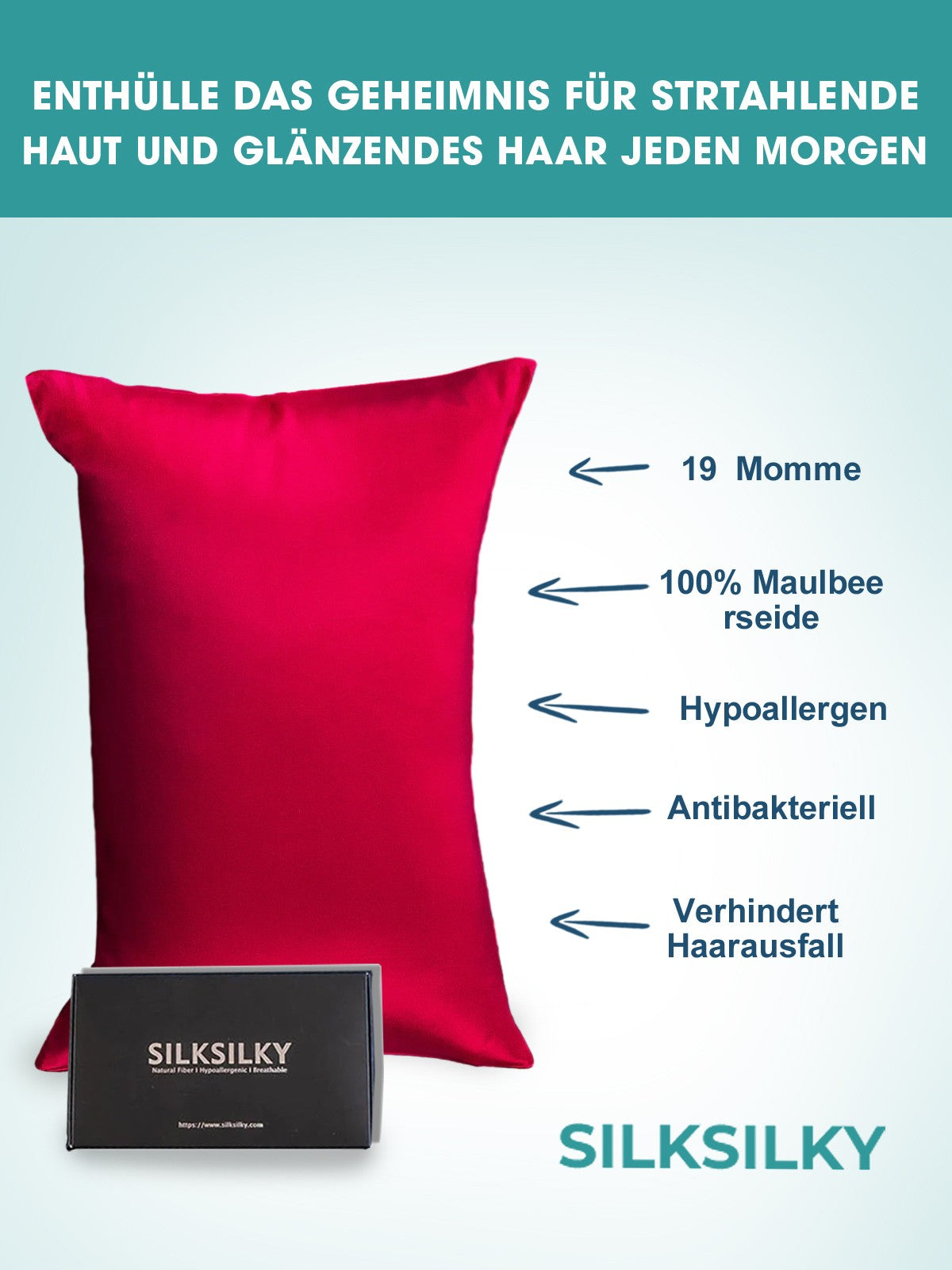 [Vin] SilkSilky-DK 19Momme Pillowcase 002