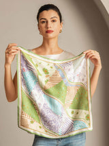 [P100] SilkSilky-DK Silke Scarf 004,