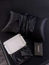 [Mørkeblå] SilkSilky-DK 22Momme Pillowcase 004