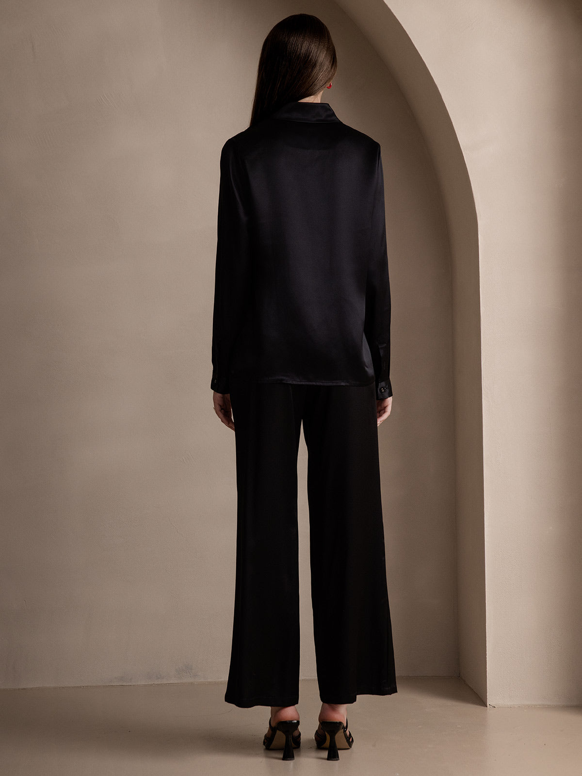 [Sort] SilkSilky-DK 19Momme Silke Womens Shirt 002