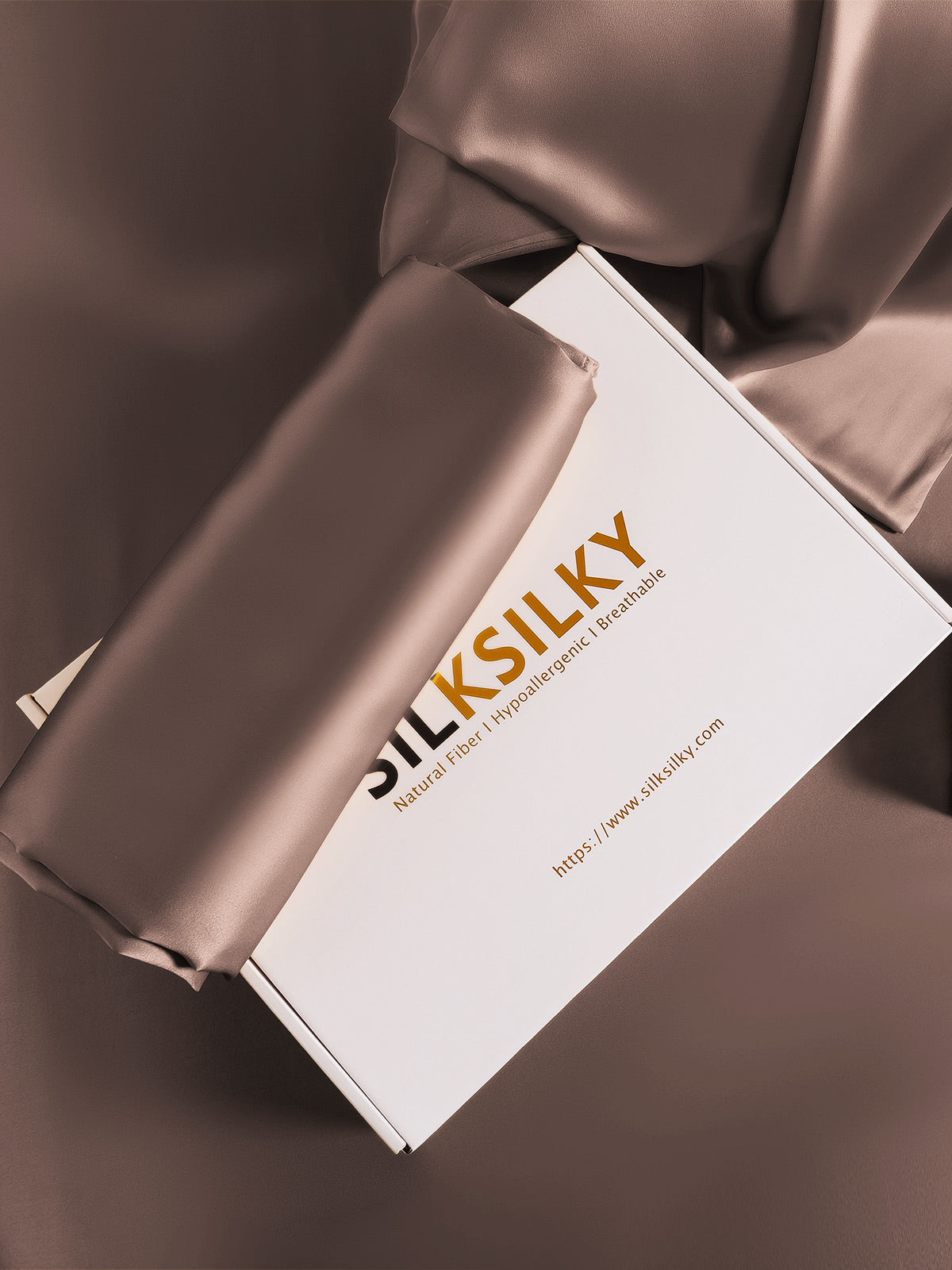 [Brun] SilkSilky-DK 19Momme Pillowcase 007