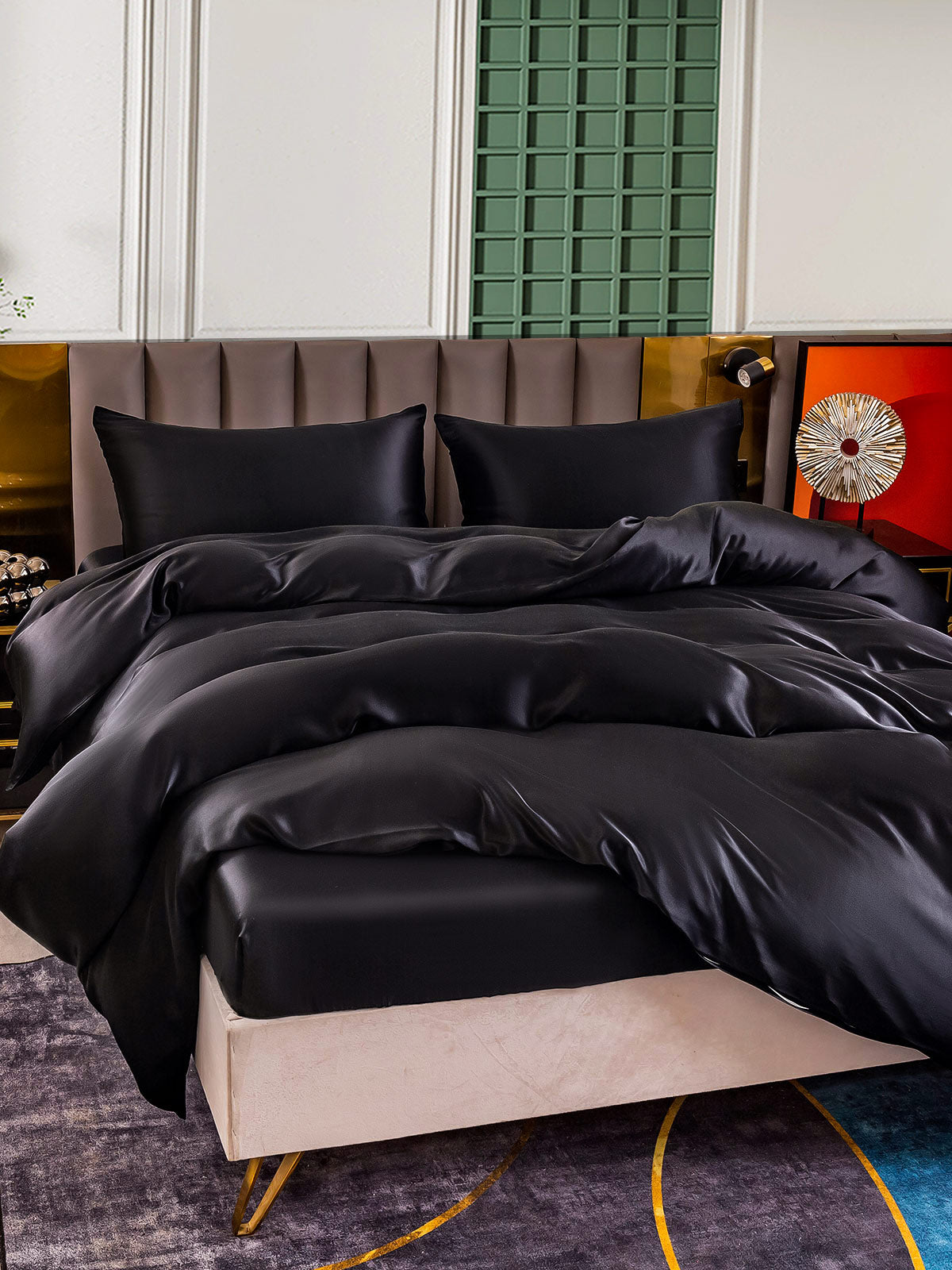 [Sort] SilkSilky-DK 25Momme Bedding Set 003