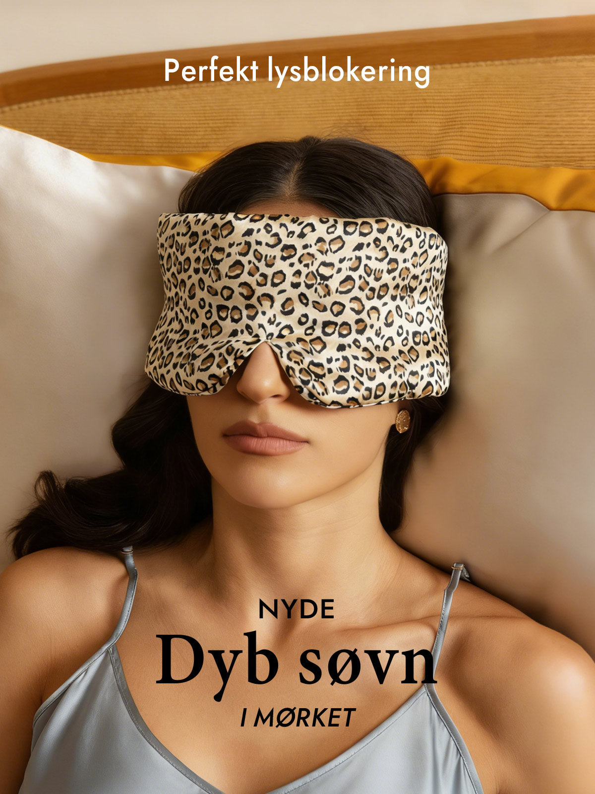 [Leopard] SilkSilky-DK Øjenmaske 003