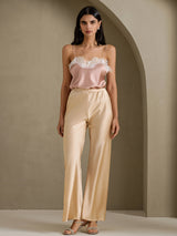 [Toscana] SilkSilky-DK Spaghetti Strap V Neck Camisole Top 007