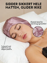 [Bleg Mauve] SilkSilky-DK Sovehætte 004