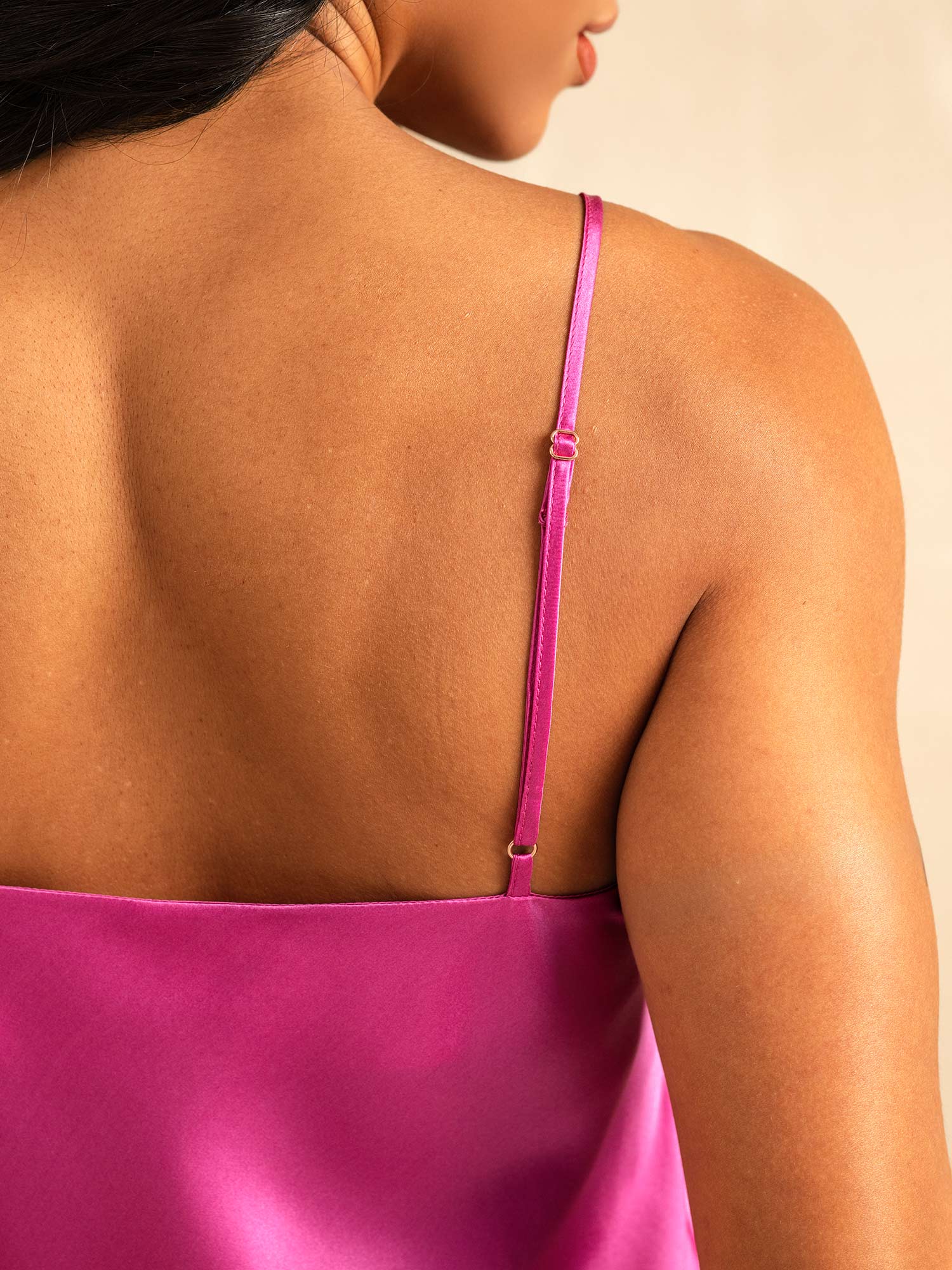 [Rosenrød] SilkSilky-DK Camisole Set 006,