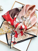 [P077] SilkSilky-DK Pure Silk Scarf 002