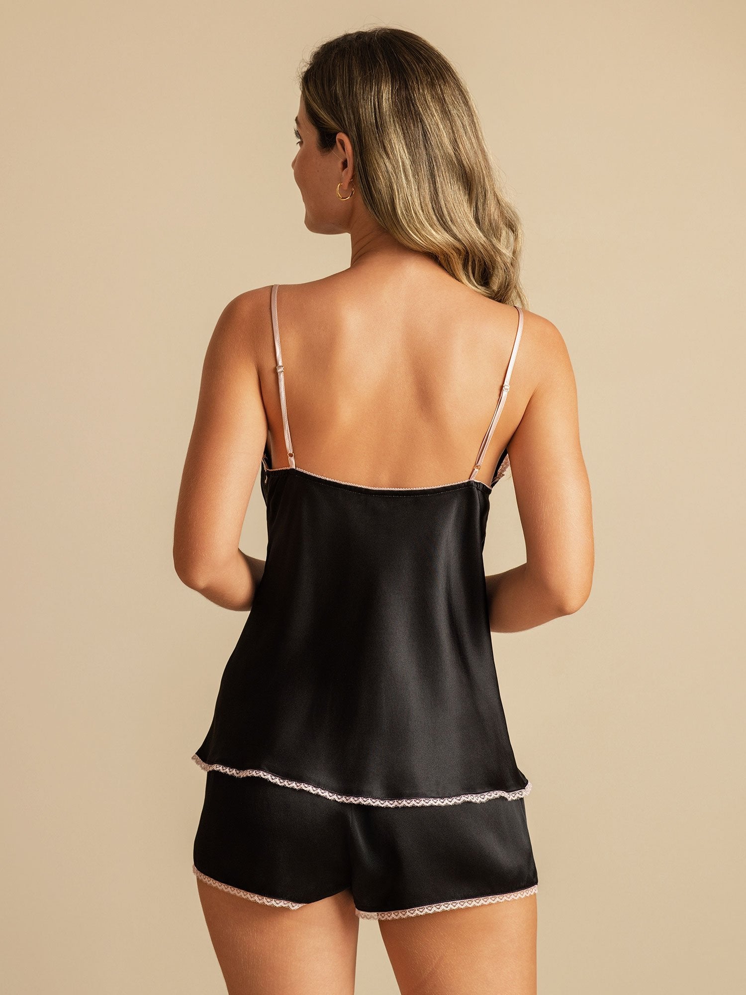 [Sort] SilkSilky-DK Silke Camisole Set 002