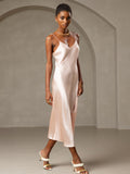 SilkSilky-DK-Pure-Silk-Sleeveless-Round-Neck-Kjole-Lyserød-006