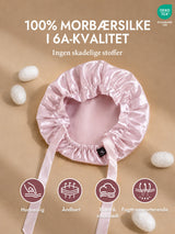 [Lys Pink] SilkSilky-DK Sovehætte 002