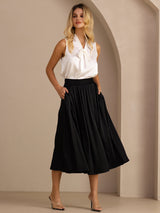 [Sort] SilkSilky-DK Nederdel 003