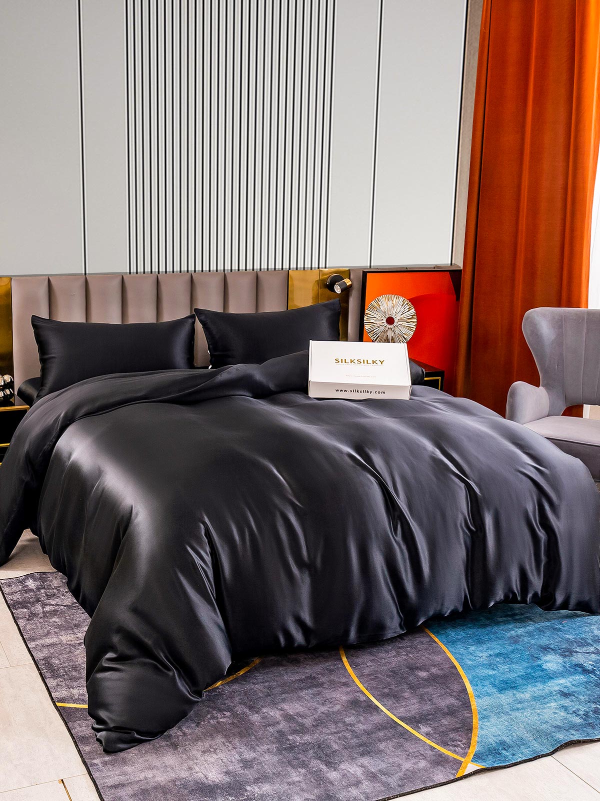 [Sort] SilkSilky-DK 22Momme Bedding Set 002