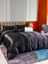 [Sort] SilkSilky-DK 22Momme Sengesæt 002