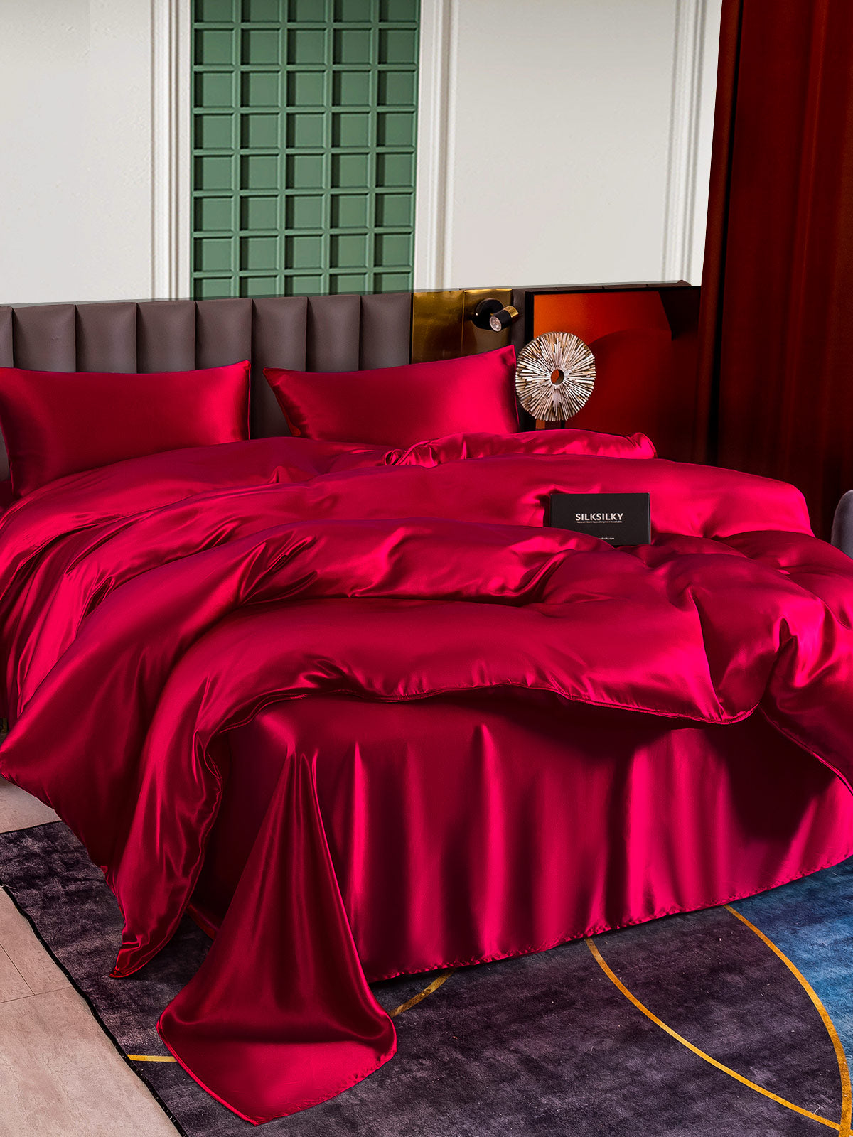 [Vin] SilkSilky-DK 25Momme Bedding Set 002