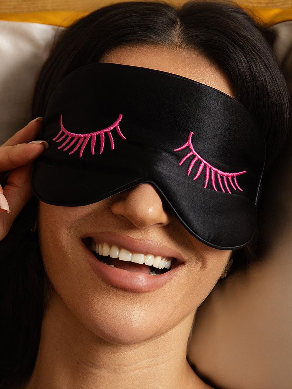 [LyserødeØjenvipper] SilkSilky-DK Silke Eye Mask 001