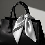 [Grå] SilkSilky-DK Halstørklæde 003