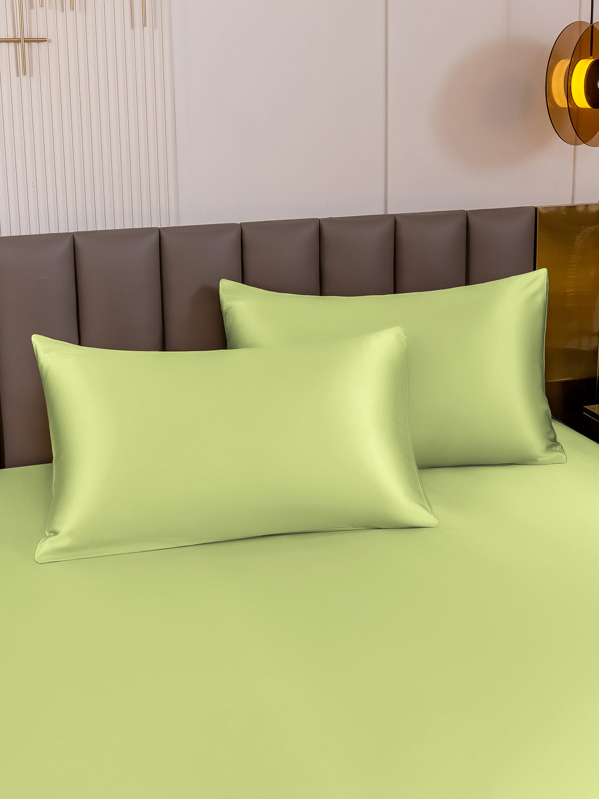 [Mintgrøn] SilkSilky-DK 19Momme Pillowcase 003